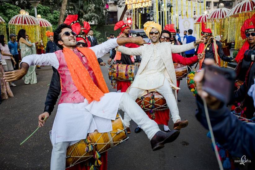 Wedding Baraat Dhol Performance